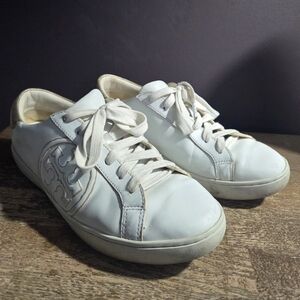Tory Burch Leather Sneakers Sz. 8.5
